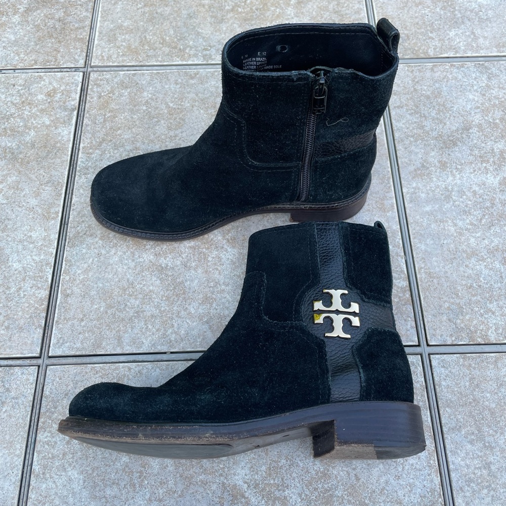 Tory Burch Black Ankle Boots - Picture 9 of 13